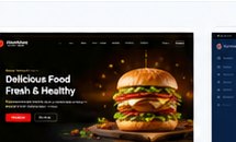 FoodHub restaurant website concept
