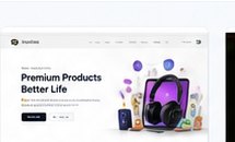ShopEase ecommerce website concept